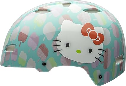 hello kitty bicycle helmet