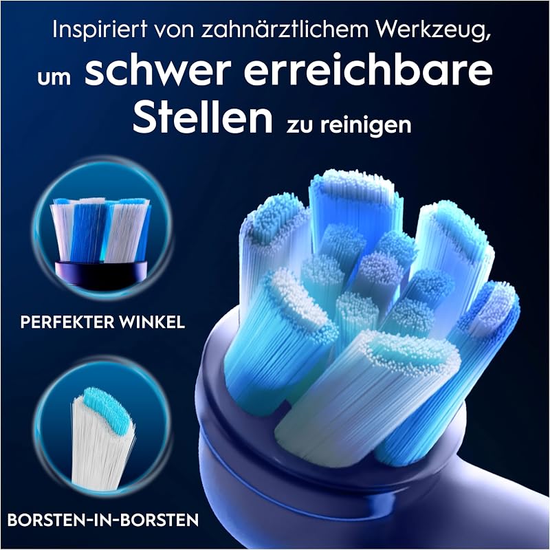 iO Aufsteckbürsten Ultimative Reinigung, Weiß, 8 Stück