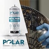 Polar Direct to Rust Satin Silver Metal Spray Paint 2 x 400ml view 3