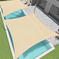 SunnyRoyal Sun Shade Sail 13'x23' Rectangle Canopy
