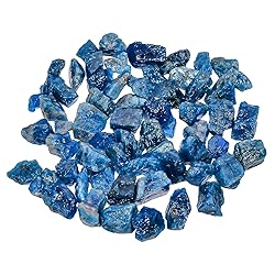 GEMKORA (250 carats) Raw Neon Blue Apatite Rough