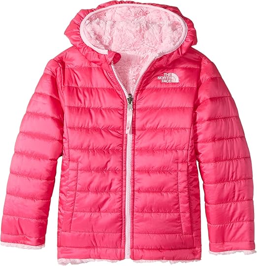THE NORTH FACE Toddler Girls Reversible Mossbud Swirl Jacket Pink