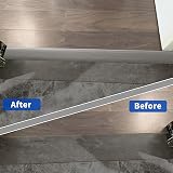 Zayejod Self Adhesive 2M PVC Floor Transition Strip Grey Wood Grain view 4