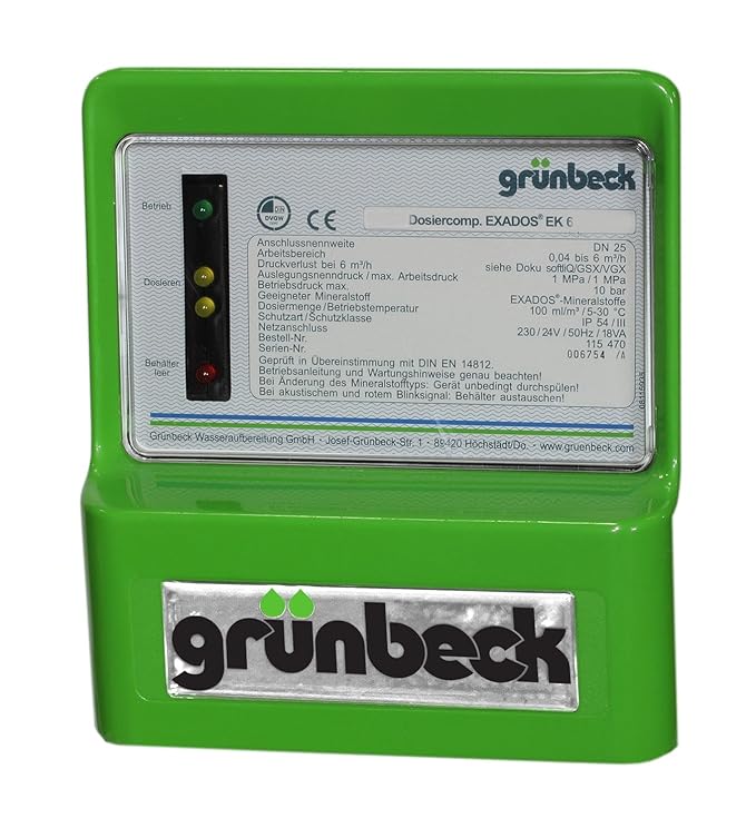 Grünbeck dosificadora Computer exados EK 6 - GSX/VGX: Amazon.es: Bricolaje y herramientas