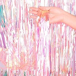 Dazzle Bright 2 Pack Backdrop Curtain, 3FT x 8FT