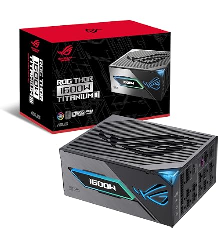 Amazon.com: ASUS ROG Thor 1200W Platinum II, 80+ Platinum, Lambda