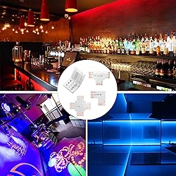 48 Pieces 3 Pin 10 mm LED Strip Connector Kit