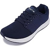 WHITIN Men's Wide Toe Box Walking Shoes + Zero Drop with Non-Slip Rubber Outsole