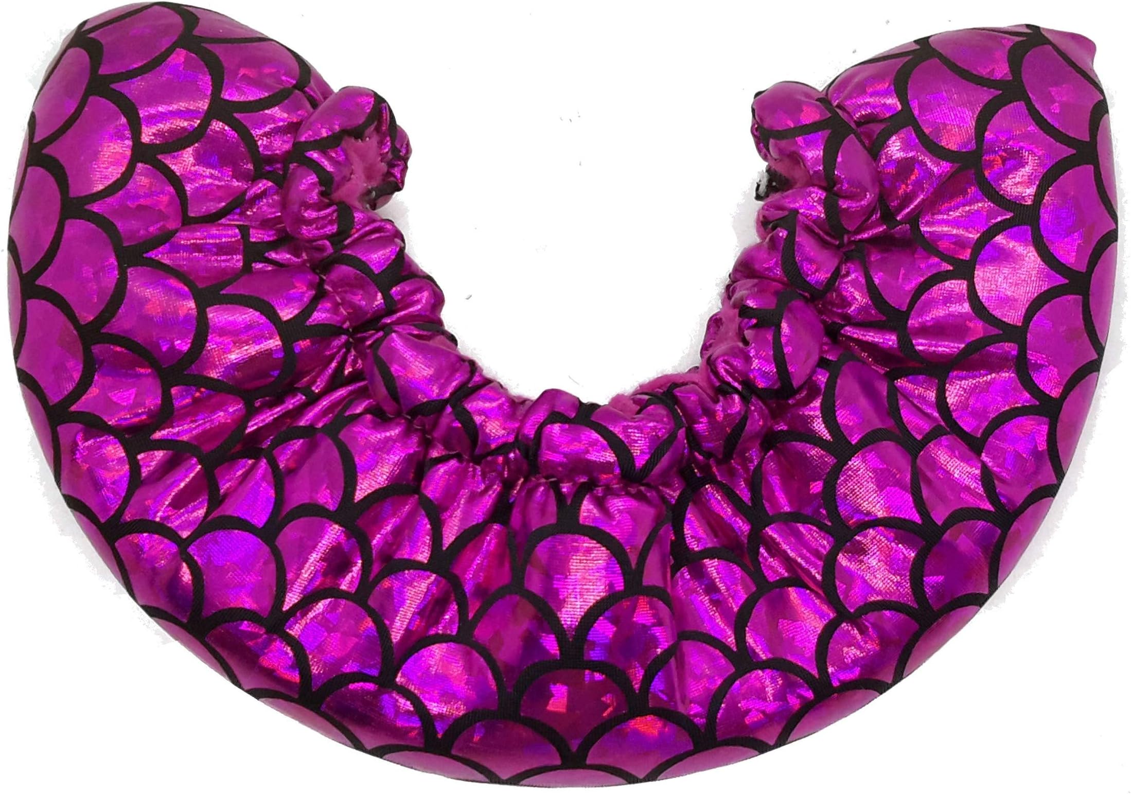 Igloo Sports Mermaid Fuschia Pink ice Skate soakers, ice Skate Blade Covers