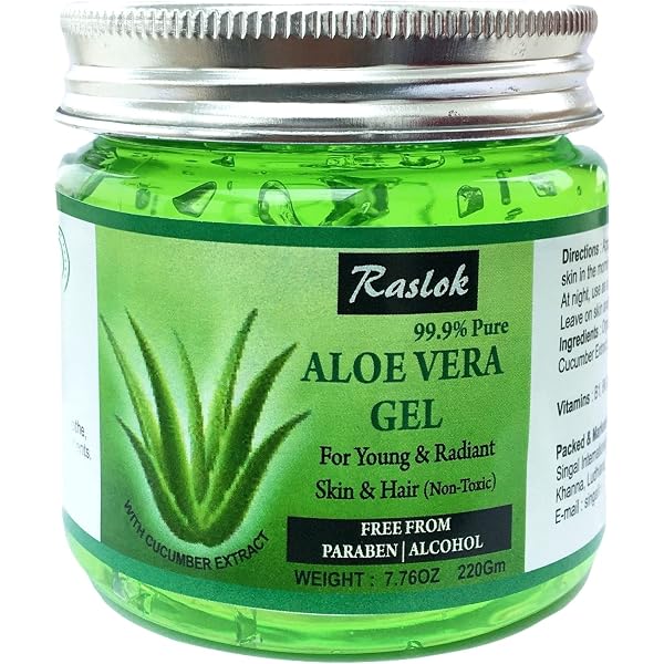 SVATV Lemon Aloe Vera Gel – 200g, Beruhigend, Gegen Rötungen & Dunkle Flecken