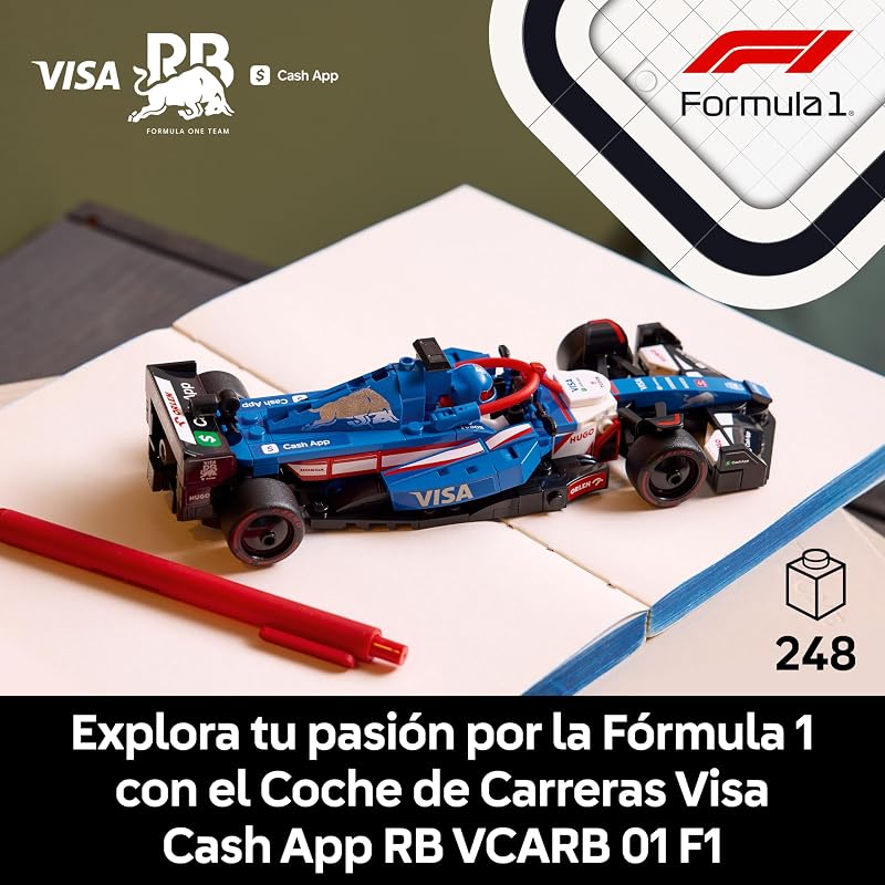 Speed Champions Coche de Carreras Visa Cash App RB VCARB 01 F1 77246