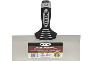 HYDE 09363 9363 Taping Knife, 10-Inch, Blue Steel