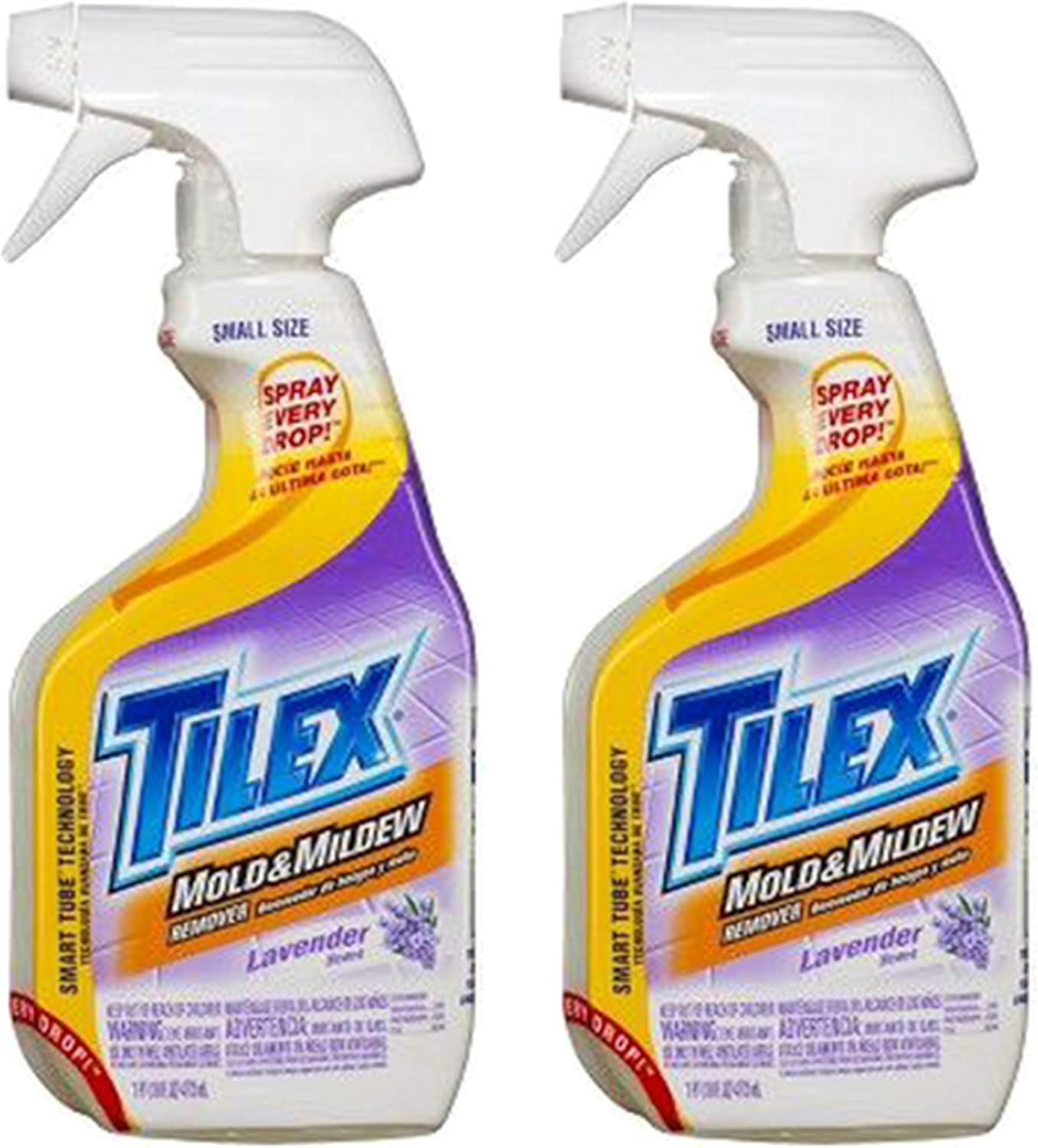 Tilex Mold and Mildew Remover, Bathroom and Household Cleaning Spray, Lavender Scent, 16 Fl Ounces (Pack of 2)