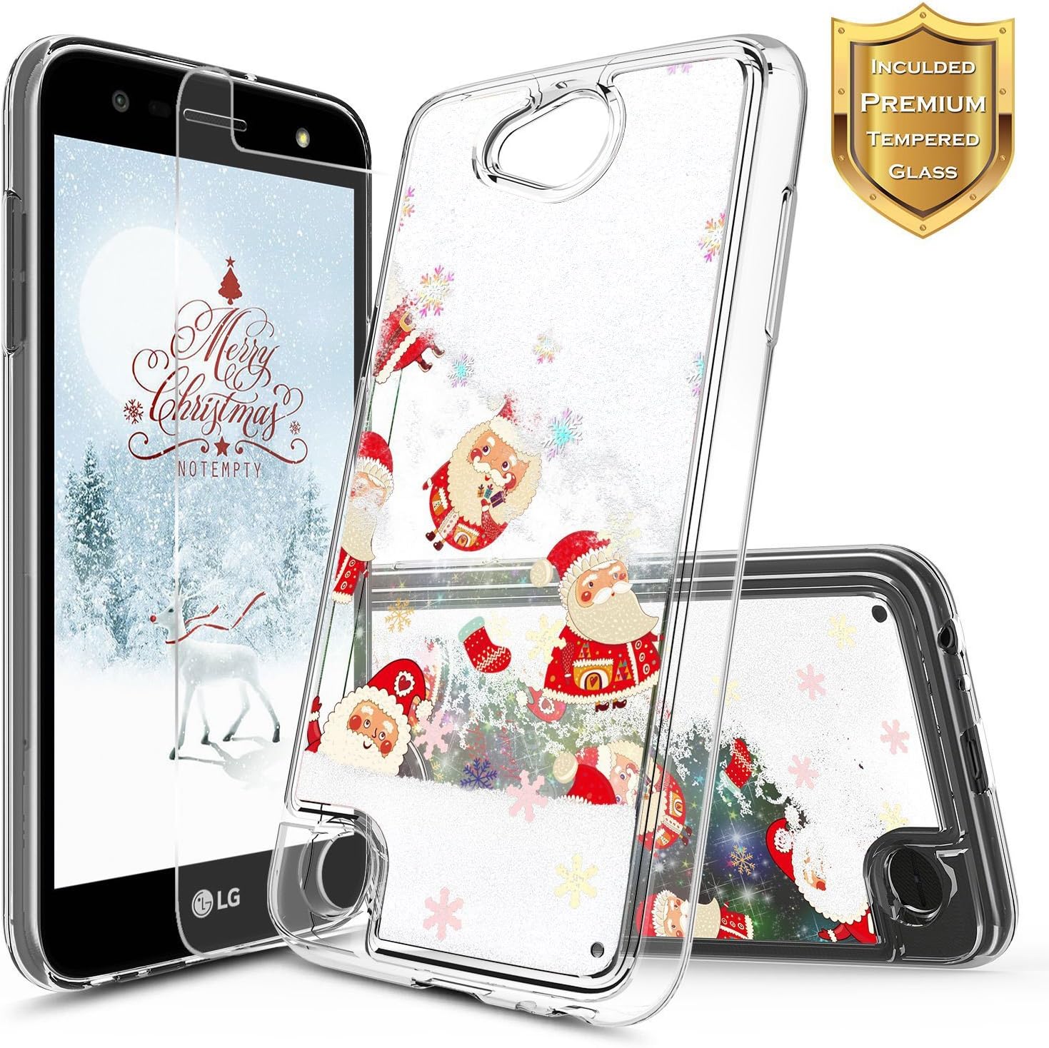 Best Lg K10 Glitter Waterfall Phone Case