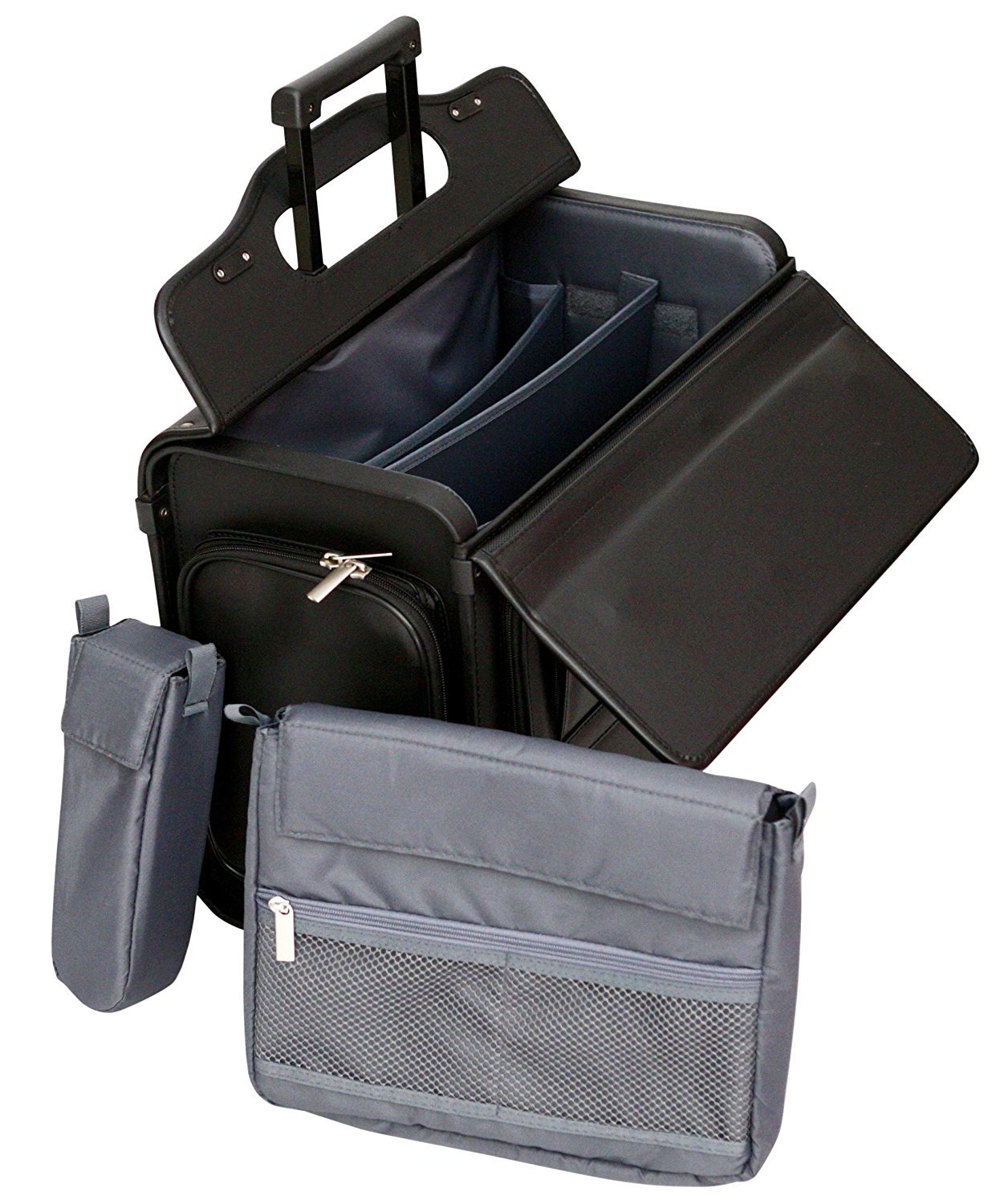 Tassia Wheeled Laptop Pilot Case Large Detachable Divider Buy