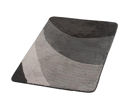 RIDDER 714407S-350 Badezimmerteppich ca. 70 x 120 cm, Tokio grau