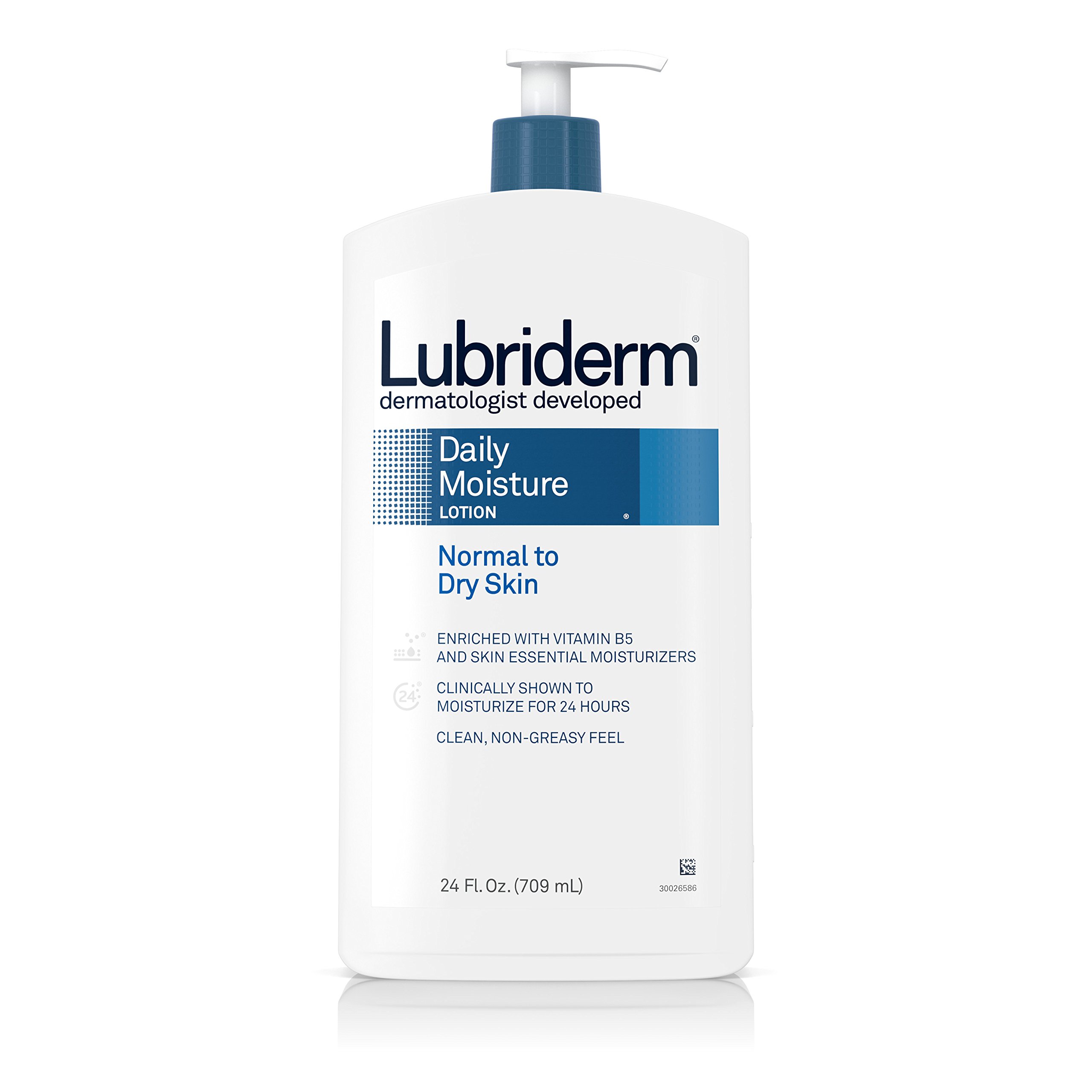 Lubriderm Daily Moisture Hydrating Body and Hand Lotion with Vitamin B5