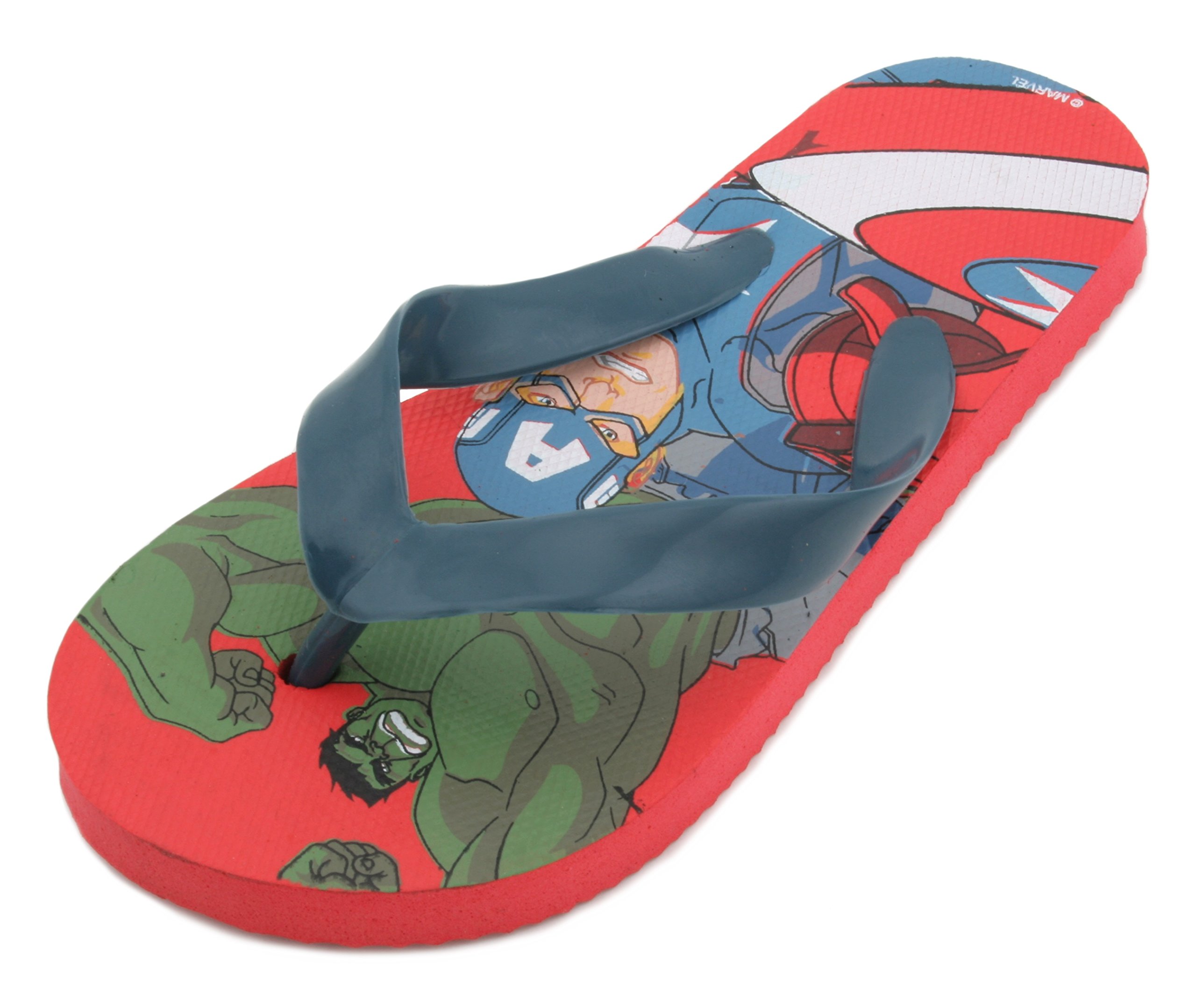 Boys' Shoes Disney Boys Character Flip Flops Red Marvel Avengers