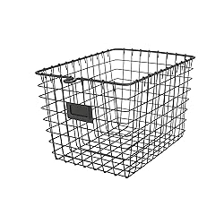Spectrum Wire Small Basket with Label Plate