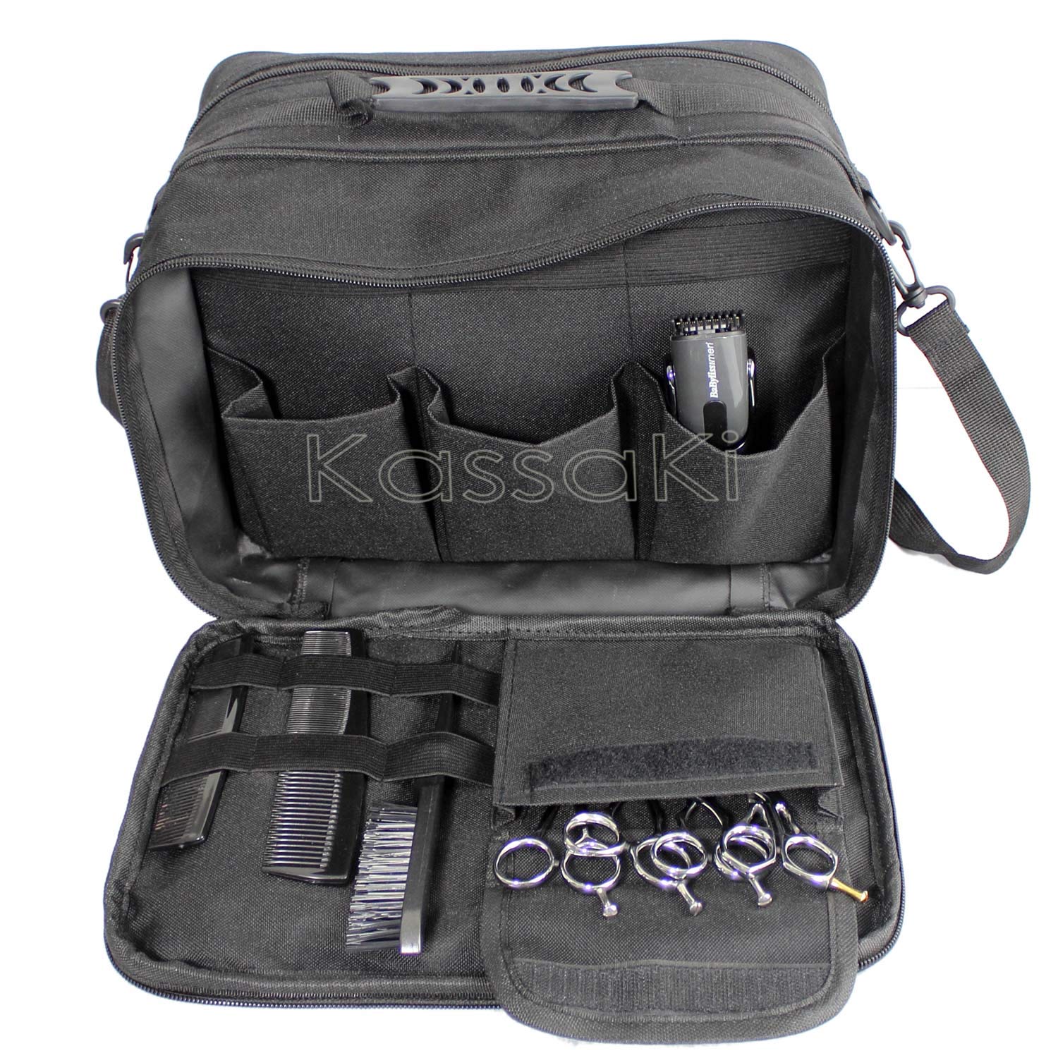 Kassaki Pro Hairdressing Tool Carry Hair Equipment Salon Storage Travel