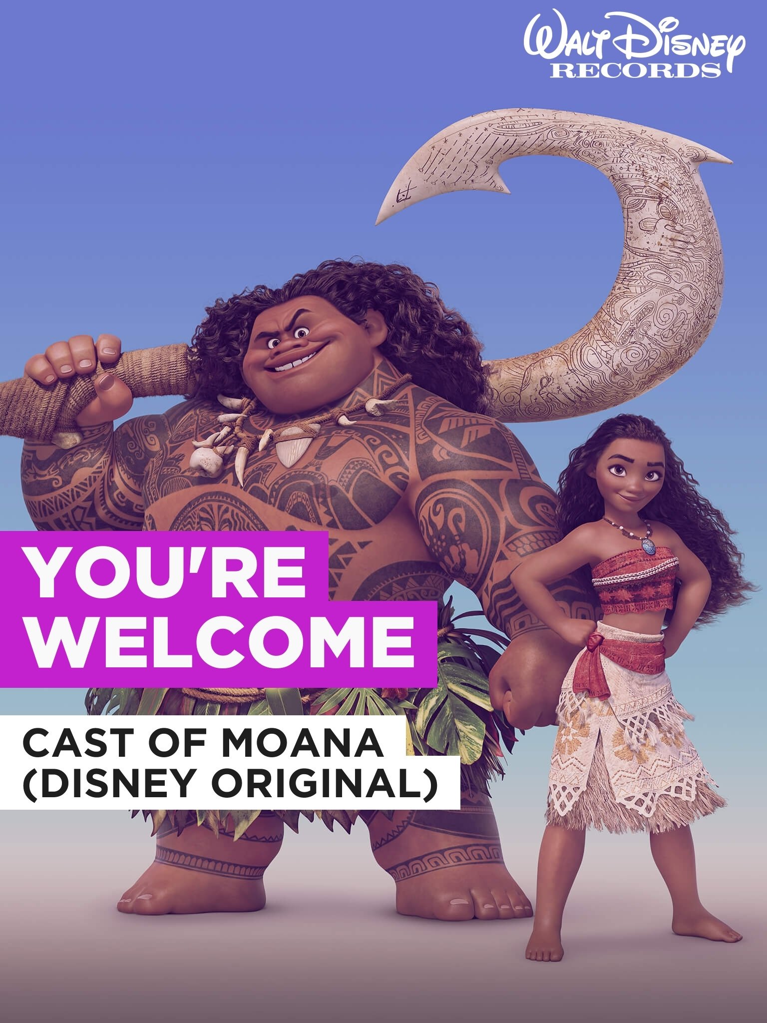 Amazon Com You Re Welcome Cast Of Moana Disney Original L Miranda Movies Tv