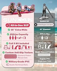 Suncorp 11.6'x35'' Inflatable Paddle Board, Extra