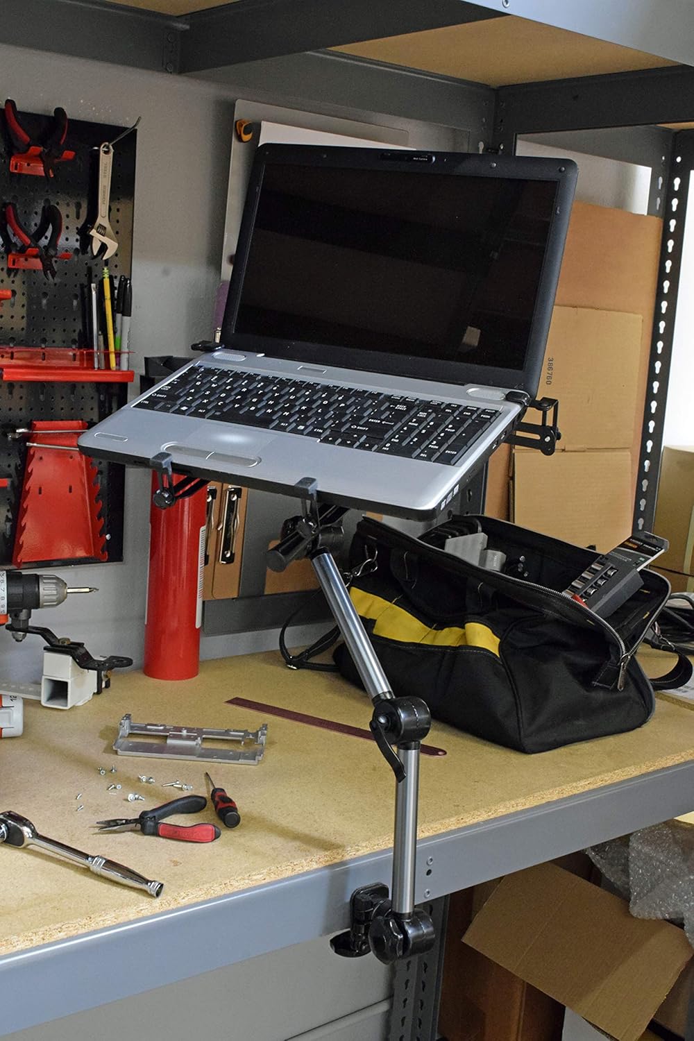 Mobotron Ms 426 Standard Car Tablet Laptop Mount Holder Stand W C Clamp Mount Laptop Accessories Evertribehq Computers Accessories