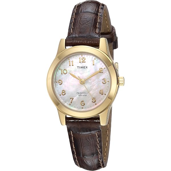 Amazon.com: Timex Women's T21693 Essex Avenue Burgundy Croco