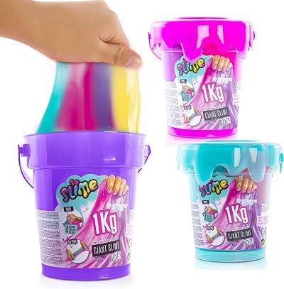 Canal Toys So Slime SSC 122U Giant Bucket 1 Kg 4 x 250 g Slimes