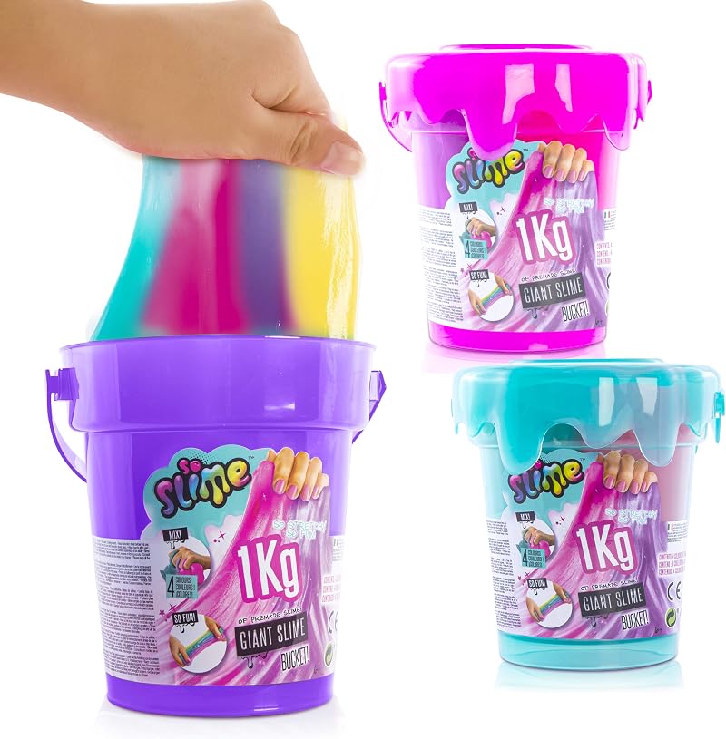 Canal Toys So Slime SSC 122U Giant Bucket 1 Kg 4 x 250 g Slimes