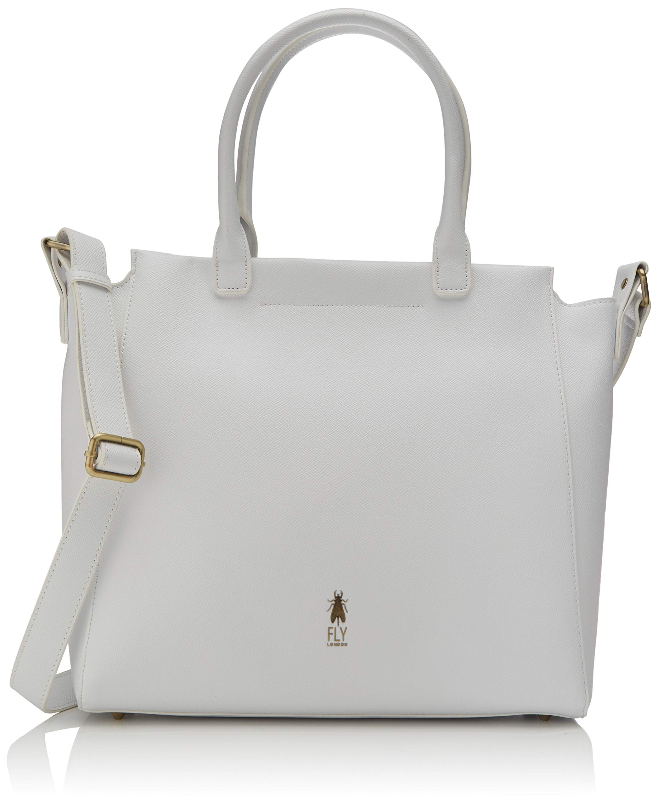 Fly London Womens Ezan684fly Shoulder Bag Off-White (Offwhite)