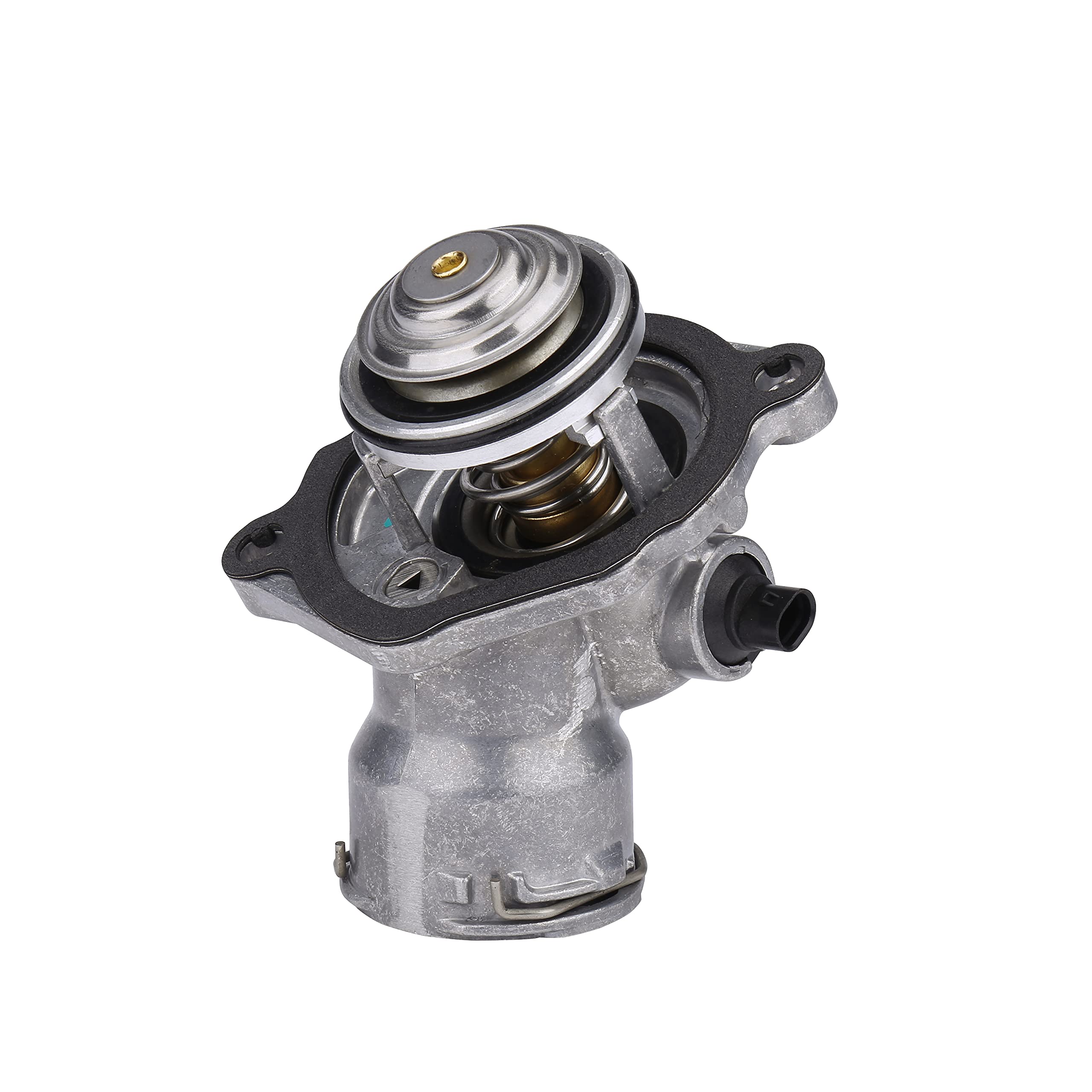 Photo 1 of Boskavalo For Mercedes Benz OE 2722000415 2722000115 Car Engine Coolant Thermostat Housing Assembly ML350 C300 C350 E350 R350 C280