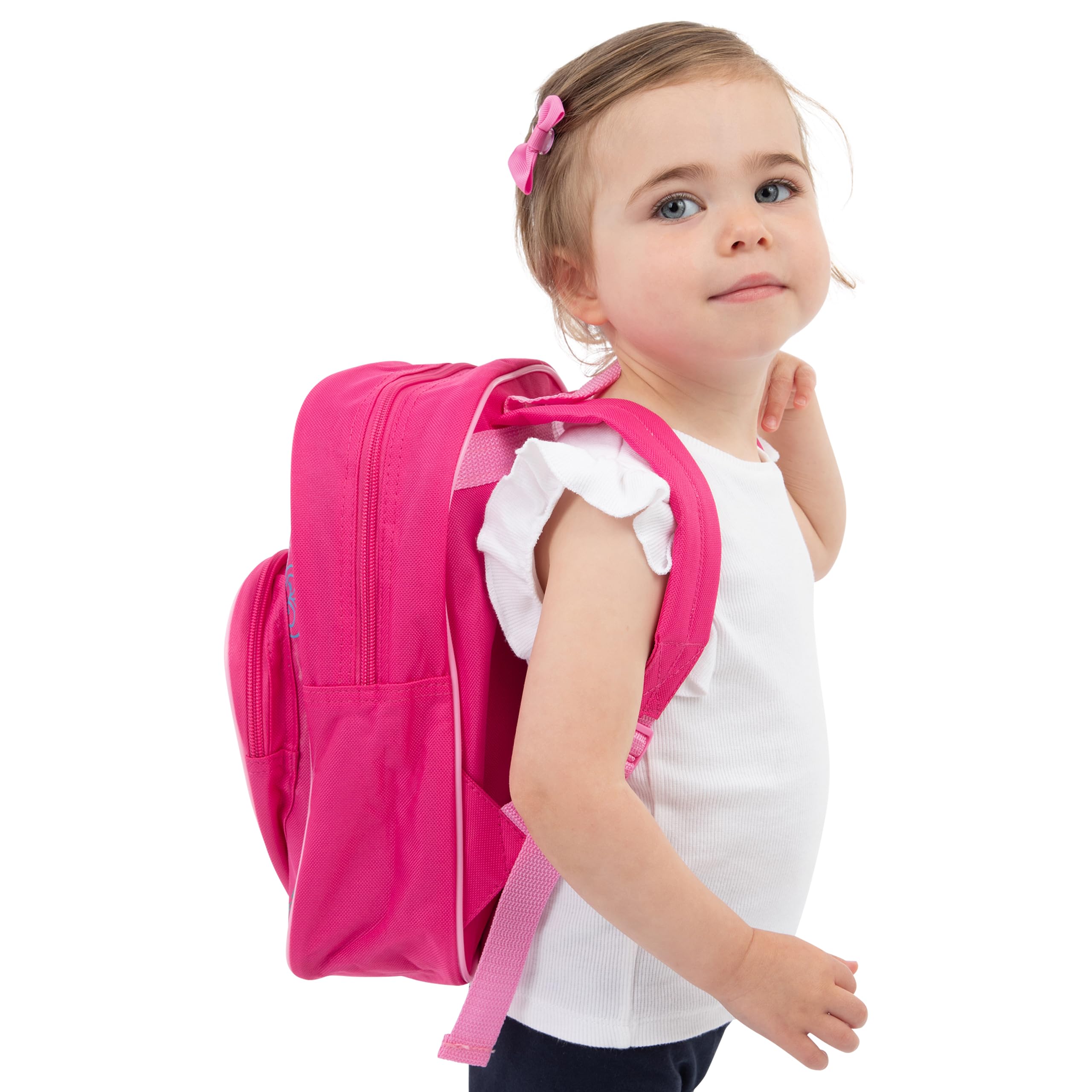 Peppa Pig Backpack | Girls Backpacks for School | Cute Bookbag for Kids | Pink