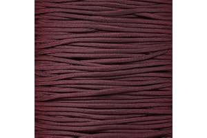 PARACORD PLANET 550 Paracord – Solid Colors – for Indoor and Outdoor Applications (50 Feet, Burgundy)