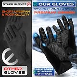 Westwood Fox WFX Cycling Gloves Touchscreen Thermal Black L view 6