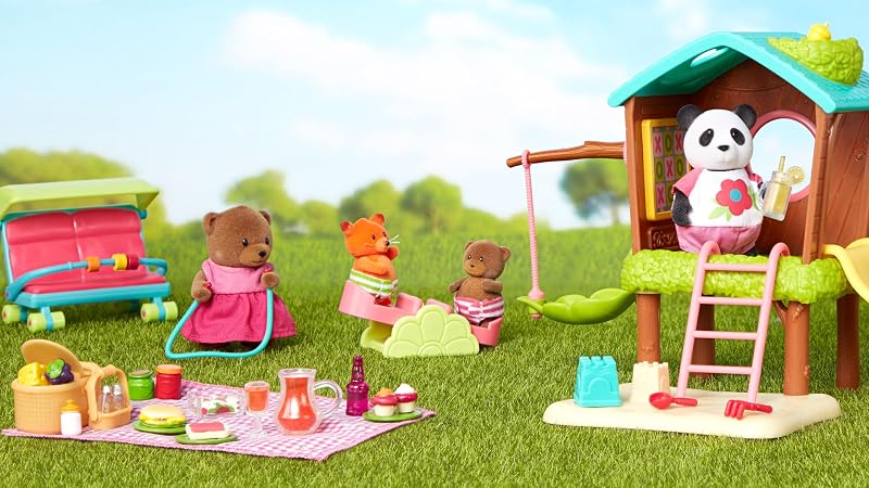 z Set baby sitter con passeggino doppio e 3 personaggi — foto 3 di 6