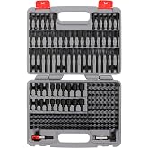 ARES 31023 208-Pc Impact Security Bit Set - Phillips, Torx, Hex &amp; More | Precision S2 steel, quick-release holder &amp; magnetic extension, fits drills/impact drivers/ratchets, storage case included