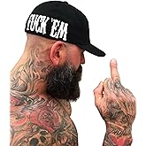 Fuck EM Stretch FIT Cotton Side Style HAT