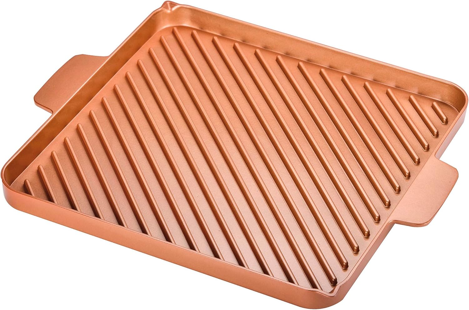 Copper Chef NonStick/StoveTop Griddle Pan, Copper, 12Inch Amazon.co
