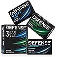 Defense Soap All Natural Tea Tree Bar Soap, 3 Bar Variety Pack - Original, Peppermint, Oatmeal
