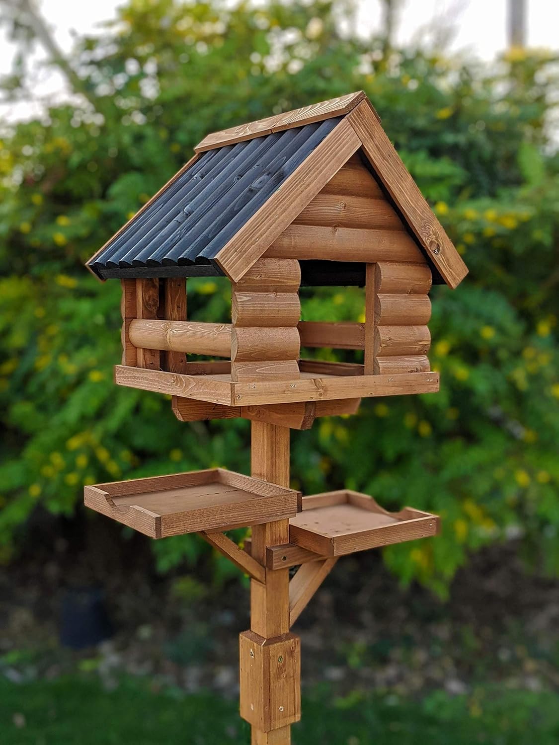 Download The Hutch Company Deluxe Bird Table Extension Piece With Double Feeding Platforms Bird Wildlife Care Garden Outdoors Cate Org