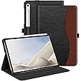 Fintie Case for Samsung Galaxy Tab S10 FE/ S9 FE 5G 10.9 Inch/Tab S9 11 Inch, Multi-Angle Viewing Protective Cover with Pocket, Auto Sleep/Wake, Dual Color