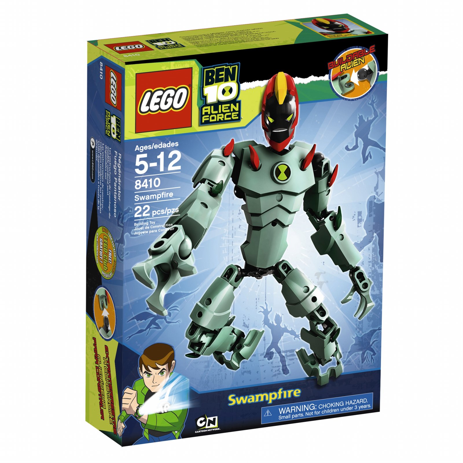 Lego Ben 10 Alien Force Swampfire 8410 Desertcart INDIA