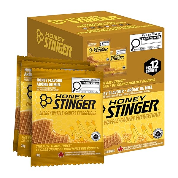 HONEY STINGER ORGANIC HONEY WAFFLES 12 COUNT, 1.06...