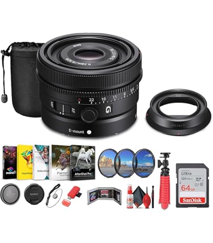 Sony FE 40mm F2.5 G SEL40F25G フィルターセット付き Amazon.com : Sony FE 40mm f/2.5 G Full Frame Ultra Compact Prime
