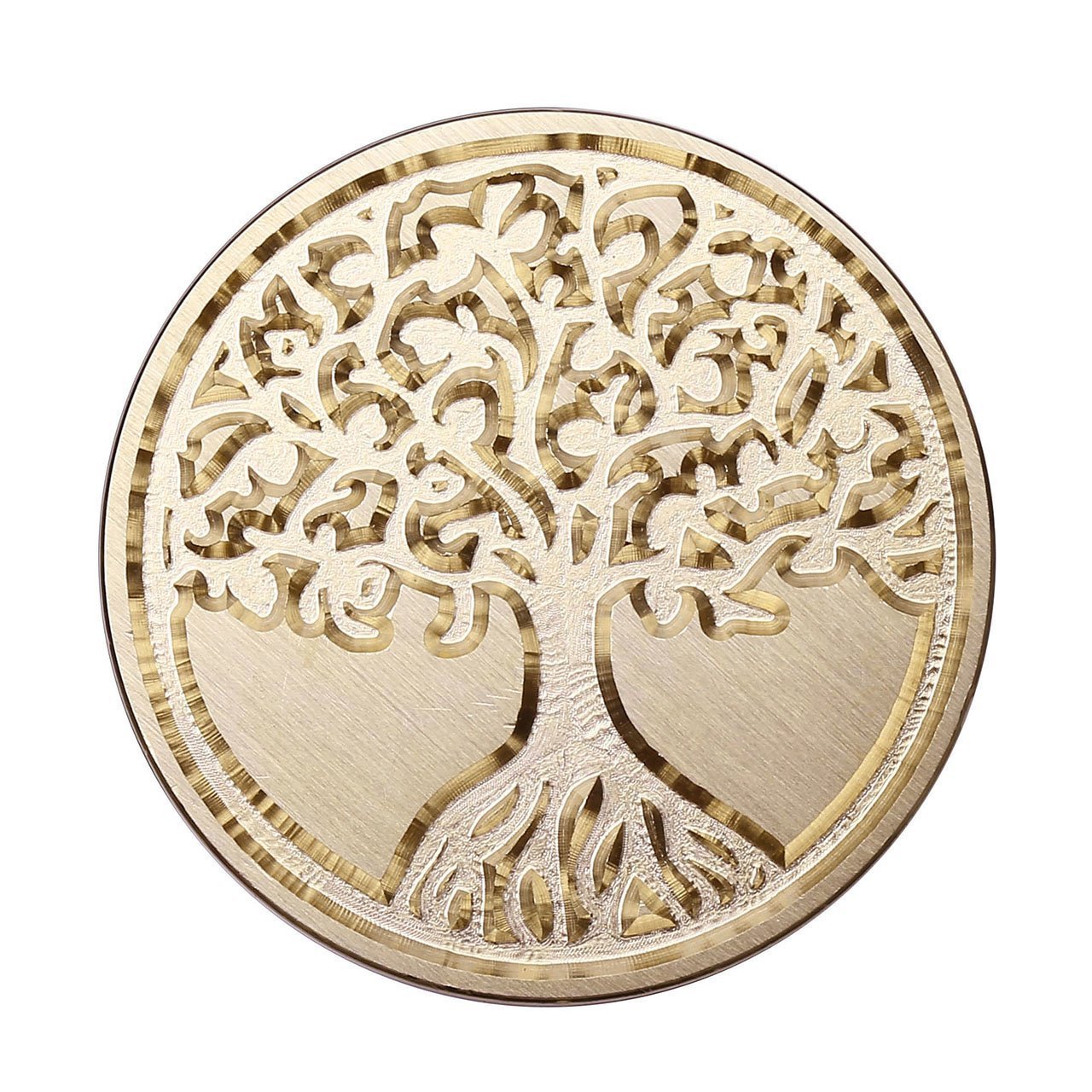 Wax Seal Stamp,Mogoko Vintage Retro Classical Wax Seal Stamp Copper Stamp with Fancy Pattern(Many patterns available) (Tree Of Life)