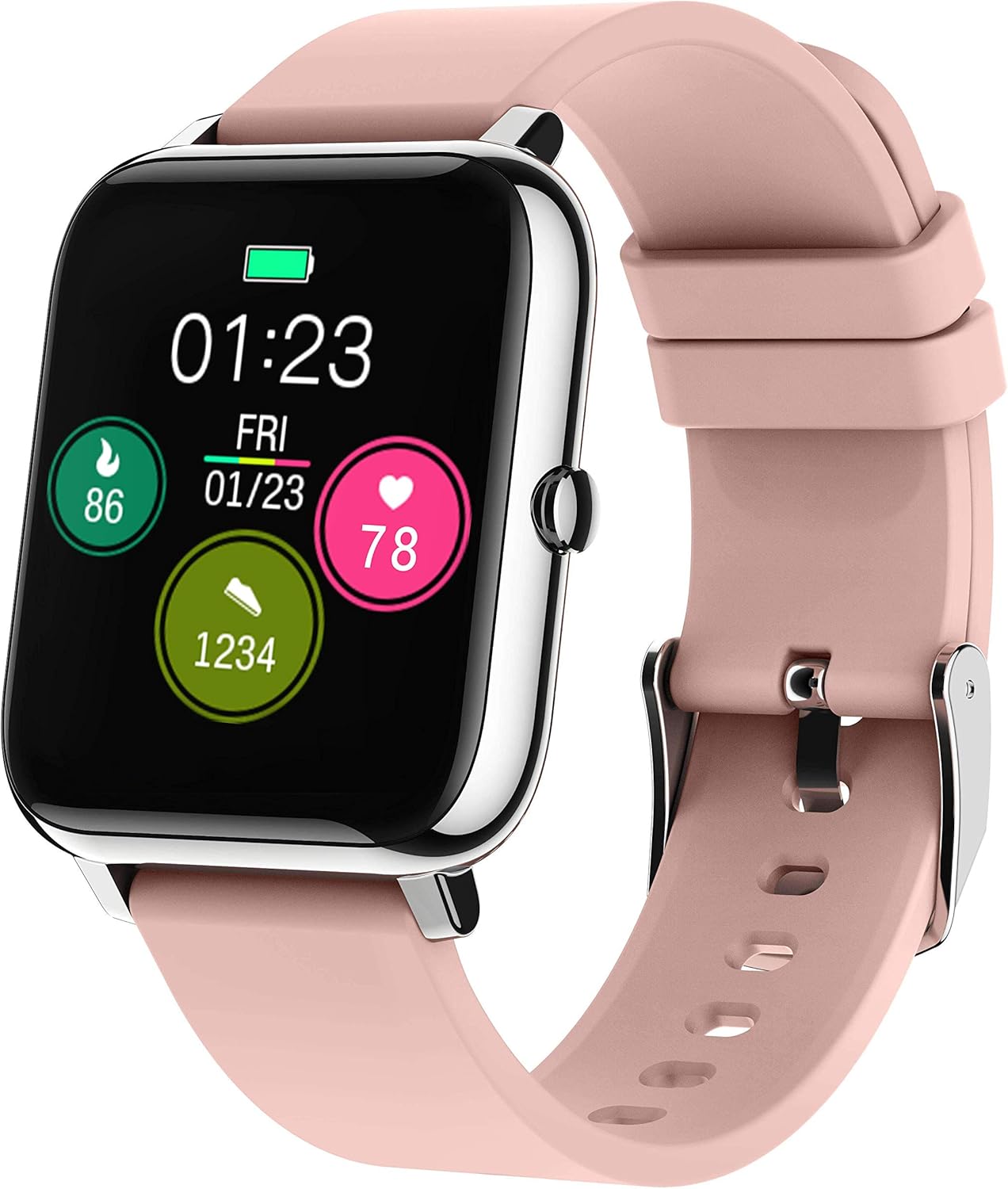 smartwatch with blood oxygen sensor