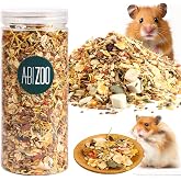 Abizoo Hamster &amp; Gerbil Treat, Natural Health, Gourmet Hamster and Gerbil Food for Small Animals with Seeds, and Grains,Vitamin-Nutrient Fortified