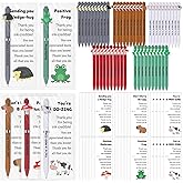 50 Sets Employee Appreciation Gifts for Coworkers Emotional Support Pens Bulk Inspirational Pun Card Motivational Pen Thank You Gift for Staff Teacher Nurse Team Appreciation Gifts Office Supplies