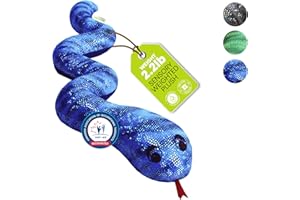 manimo Weighted Stuffed Animal for Kids - Lap Pad Sensory Tool - Perfect for Home, Schools, Kindergartens, Daycares (2.2 lb, Blue)